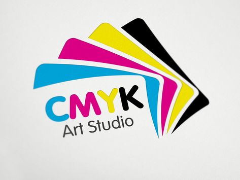 CMYK - RGB Art Studio Logo by Mohamed Mounir Fekri Art Studio Logo, Mohamed Mounir, Cmyk Art, Cmyk Logo, Visiting Card, Studio Logo, Art Style Inspiration, Printing Companies, Armors