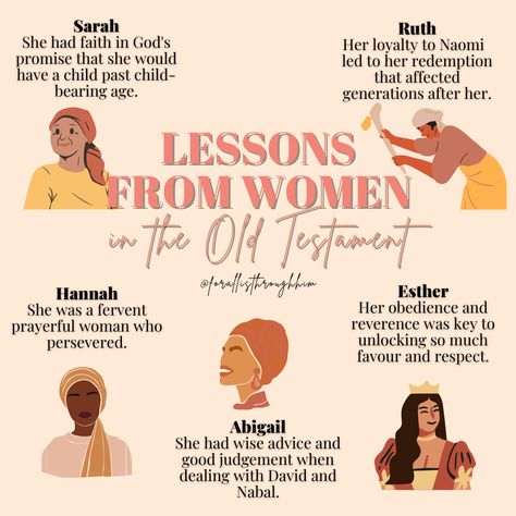 Did you know the Bible is filled with many lessons that we can learn from the women in the Bible? In the blog post, I share with you 5 women from the Old Testament whom you can learn from and apply these lessons to your walk with Jesus Christ. #christianblogger #christianblog #bible #biblestudy #prayer #scripture #verse #womanofgod #christiangirl #christianwomen #jesus #christ #quotes #christianquotes #womeninthebible #biblicalwomanhood #biblicalwomen #proverbs31woman Women Of The Bible Study, Woman Of The Bible, Woman In The Bible, Biblical Women, Women In The Bible, Walk With Jesus, Holy Girl, Women Of The Bible, Jesus Christ Quotes