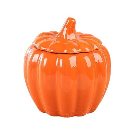 Pumpkin Tea, Airtight Storage, Ceramic Canister, Tea Storage, Pumpkin Candy, Tea Canisters, Healthy Kitchen, Food Jar, Kitchen Canisters