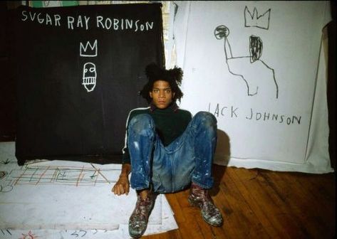 Jean Basquiat, Jm Basquiat, New York 80s, Nyc Locations, Shoe Prints, Basquiat Art, Great Jones, 80s Art, Michel Basquiat