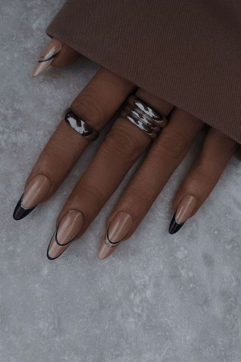 Creative Nails Designs, Cold Nails, Copper Nails Designs, Thanksgiving Nails Design, Autumn Fall Nails, Thanksgiving Nails Design Fall, Fall Almond Nails, Thanksgiving Nail Ideas, Fall Thanksgiving Nails