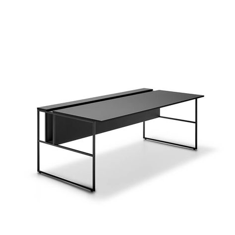 Modern Office Furniture Design, Light Office, Office Desk Designs, Geometric Furniture, Diy Furniture Videos, Sleek Desk, Industrial Office Design, Office Table Design, Modern Office Desk