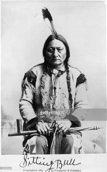 ... Sitting Bull or Tatanka Yotaka a Hunkpapa Lakota Sioux and spiritual leader who led his tribe ... Comanche Warrior, Bull Portrait, Lakota Indians, Quanah Parker, Sioux Tribe, Lakota Sioux, Sitting Bull, American Photo, Native American Photos