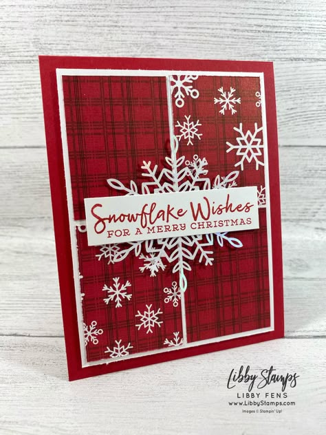 Stampin Up Merry Christmas To All Cards, Su Snowflake Wishes Cards, Stampin Up Peaceful Prints Cards, Su Wonderful Snowflakes, Peaceful Prints Stampin Up Cards, Wonderful Snowflakes Stampin Up Cards, Stampin Up Snowflake Wishes Cards, Stampin Up Wonderful Snowflakes, Snowflake Cards Christmas