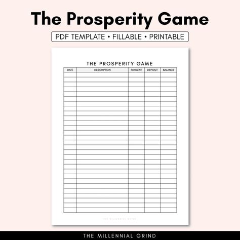 How To Use The Prosperity Game By Abraham Hicks (Template Included) | The Millennial Grind Manifestation Planner, Nelson Mandela Quotes, Law Of Attraction Planner, Spiritual Journals, Spreadsheet Template, Manifestation Law Of Attraction, Game Printable, Attract Money, Abraham Hicks