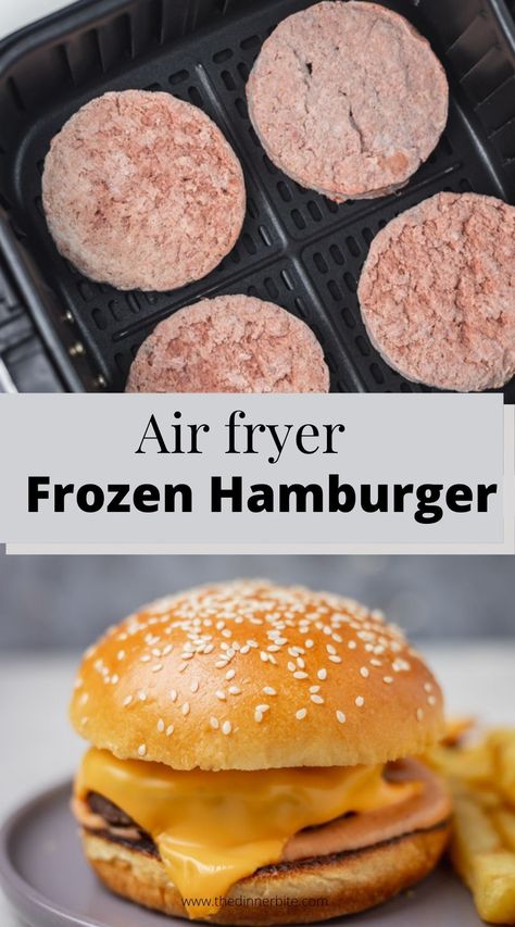 Burgers Air Fryer Recipes, Frozen Patties In Air Fryer, Air Fryer Frozen Hamburgers Patties, Air Fry Frozen Burger Patties, Frozen Burger In Air Fryer, Frozen Burger Patties In Air Fryer, Airfryer Frozen Hamburger Patties, Cooking Frozen Burgers In Air Fryer, Cooking Burgers In Air Fryer