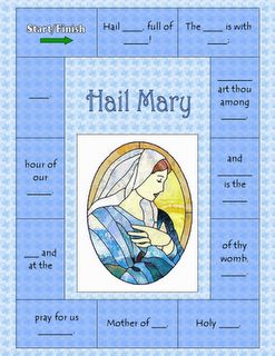 Catholic Icing — Catholic Crafts and More for Kids Ccd Activities, The Assumption Of Mary, Catholic Classroom, Catholic Icing, Hail Mary Prayer, Assumption Of Mary, Catholic Homeschool, Catholic Education, Catholic Crafts