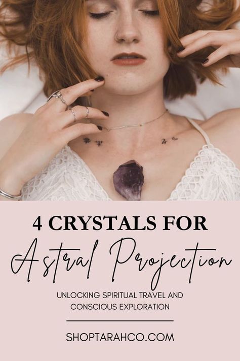 Interested in exploring the astral realms? Find out which crystals can aid and enhance your astral projection experiences for a safe and enlightening journey. #CrystalsForAstralProjection #AstralTravel #SpiritualJourney Crystals For Astral Travel, Paganism Spells, Power Of Crystals, Spiritual Travel, Astral Projection, Astral Travel, Spiritual Journey, Healing Stones, Consciousness