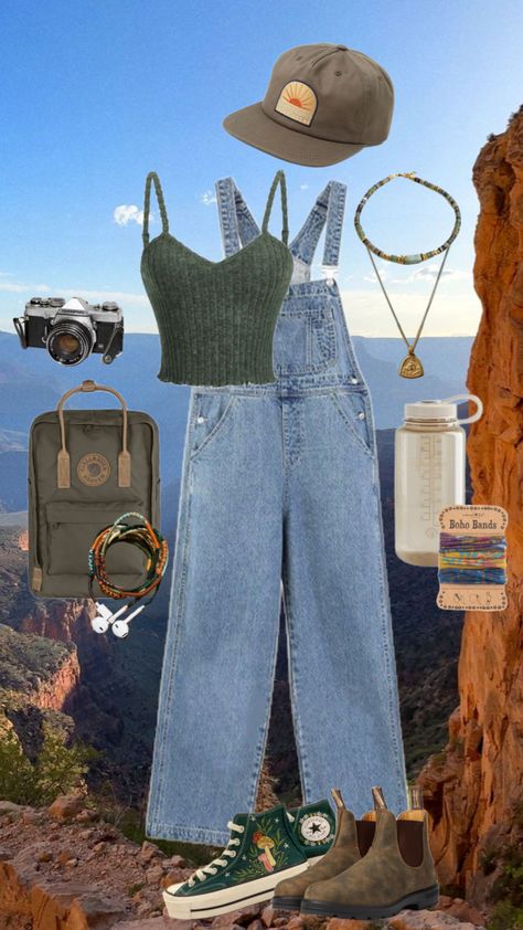 granola fit!! #granolagirl #hiking #fitinspo #outfit #fit Colorful Granola Outfits, Granola Girl Outfits Summer, Salted Granola Outfits, Granola Style Outfits, Summer Granola Outfit, Crunchy Outfits, Granola Summer Outfits, Granola Fashion, Granola Fits