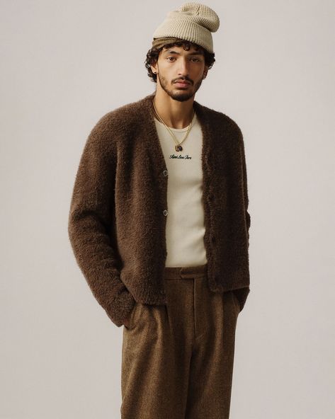 Vinter Mode Outfits, Aime Leon Dore, Winter Attire, Mens Fall, Winter 2023, Dress Trousers, Men Winter, Mens Street Style, Pleated Dress