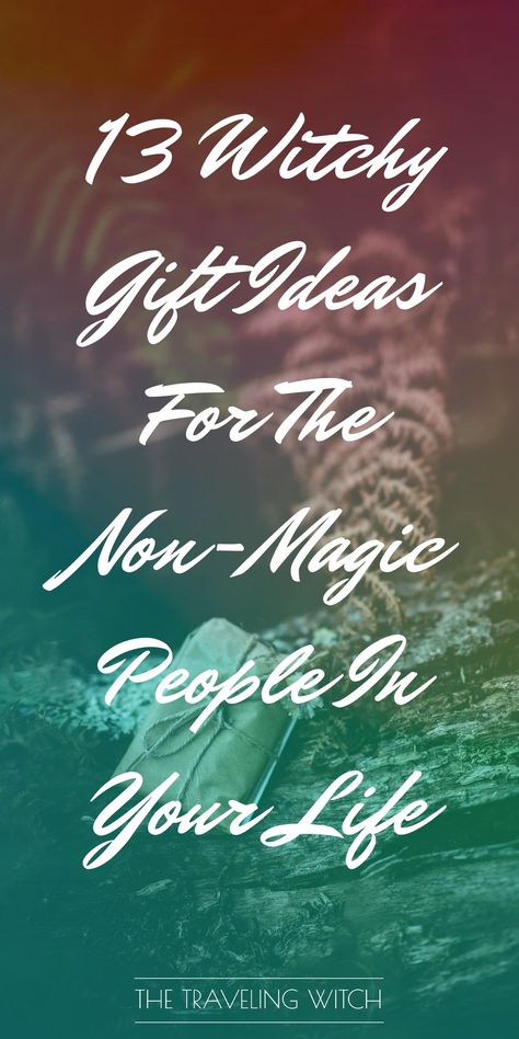 13 Witchy Gift Ideas For The Non-Magic People In Your Life // Witchcraft // The Traveling Witch Witchcraft Gifts Ideas, Yule Gift Ideas, Witch Astetic, Witch Gift Ideas, Witchy Gift Ideas, Witchy Holidays, Yule Gifts, Magic People, Yule Traditions