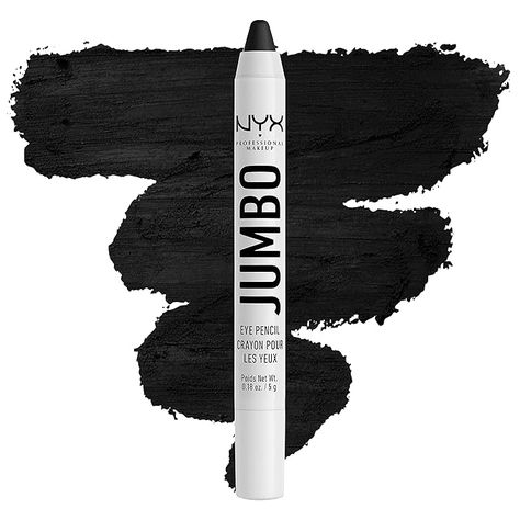 NYX popular professional make up jumbo eye pencil perfect for everyday or halloween make up Nyx Jumbo Eye Pencil, Eyeshadow Crayon, Jumbo Eye Pencil, Bold Eyeliner, Creamy Eyeshadow, Nyx Makeup, Eyeshadow Eyeliner, Eyeliner Pencil, Eyeshadow Primer