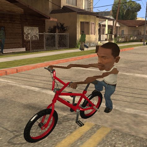 Gta Funny, Carl Johnson, Playlist Covers Photos, Memes Lol, Funny Pix, Image Swag, Reaction Face, Funny Profile, San Andreas