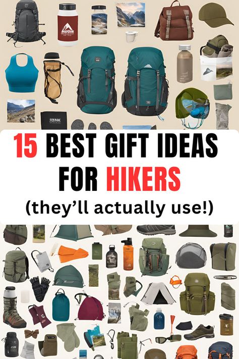 Hiking Gifts-The Best 15 Gift Ideas For Hikers, Amazon Travel Essentials, Best Hiking Gear, Gifts For Hikers, Travel Essentials Roadtrip, Travel Essentials For Kids, Portable Stove, Hiking Essentials, Hiking Accessories