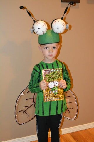 Fly Guy Costume, Storybook Character Day, Kids Book Character Costumes, Storybook Character Costumes, Character Day, Book Character Day, Kids Halloween Costume, Children's Book Characters, Book Character Costumes