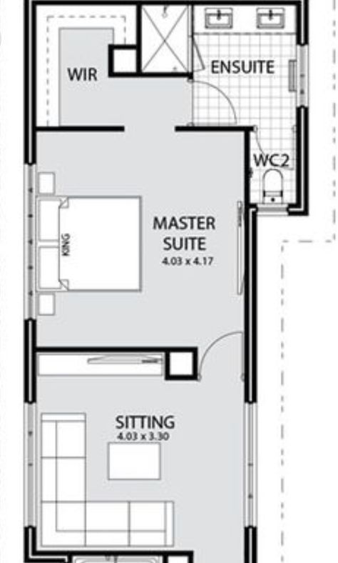 Master Suite Layout With Sitting Area And Office, Master Suite With Separate Sitting Area, Master Suite Extension, Master Suite With Nursery, Narrow Master Suite Layout, Bedroom With Living Area Master Suite, Master Suite With Kitchenette, Master Suite Layout With Sitting Area Floor Plan, Ranch Bedroom Addition Master Suite