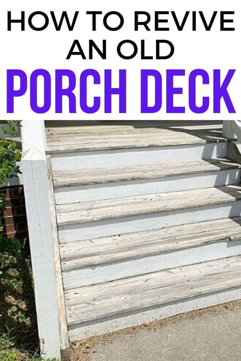 Haint Blue Porch Ceiling, Porch Repair, Front Porch Deck, Front Porch Steps, Porch Stairs, Porch Wood, Wood Porch, Front Porch Makeover, Deck Makeover