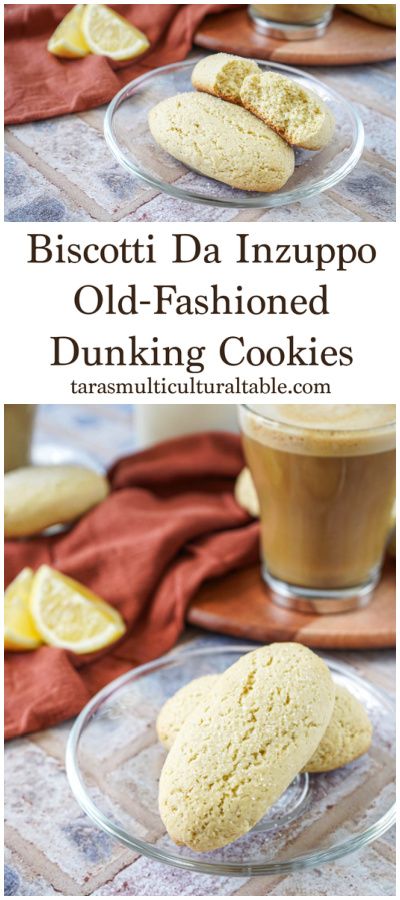 Two Biscotti Da Inzuppo (Old-Fashioned Dunking Cookies) on a clear plate with coffee in the background. Recipe For Biscotti, Dunking Cookies, Easy Cookie Bars, Cookies From Around The World, Cookie Frosting Recipe, 4 Ingredient Cookies, Cookie Bars Easy, Cookie Icing Recipe, Christmas Cookie Decorating