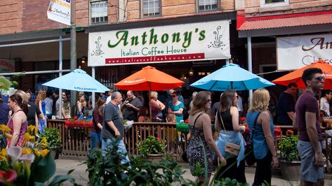 The 11 Best Things to Eat in the Italian Market — Visit Philadelphia Things To Do In Philadelphia, Reading Terminal Market, Visit Philly, Eastern State Penitentiary, Visit Philadelphia, Italian Cafe, Italian Market, Homemade Wine, Blue Corn