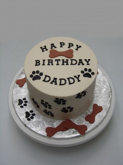 dog cake | dog paw print cake — Birthday Cakes Paw Print Cake, Dog Lover Cake, Vet Cake, Paw Print Cakes, Paw Cake, Cake Dog, Puppy Cake, Dog Birthday Cake, Paw Patrol Cake