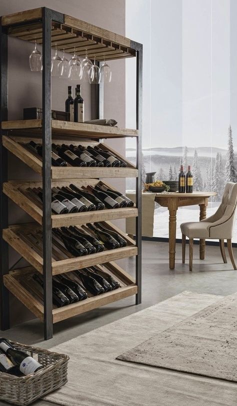 Wine Cabinet Design, Small Wine Racks, Wine Furniture, Bookcase Lighting, Workbench Plans Diy, Modern Home Bar, Home Wine Cellars, Wine Cellar Design, Cellar Design