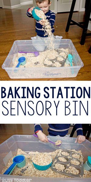 Diy Montessori, Easy Toddler Activities, Toddler Sensory, Busy Boxes, Easy Toddler, Sensory Table, Toddler Snacks, Kids Sensory, Sensory Bin