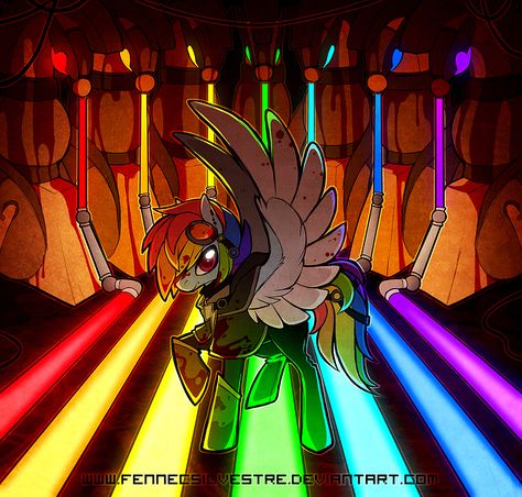 Rainbow Factory by Nasuki100 on DeviantArt Rainbow Factory Rainbow Dash, Mlp Rainbow Factory, Rainbow Factory Fanart, Rainbow Factory Dash, Mlp Creepy, Mlp Horror, Mlp Creepypasta, Rainbow Factory, Mlp Memes