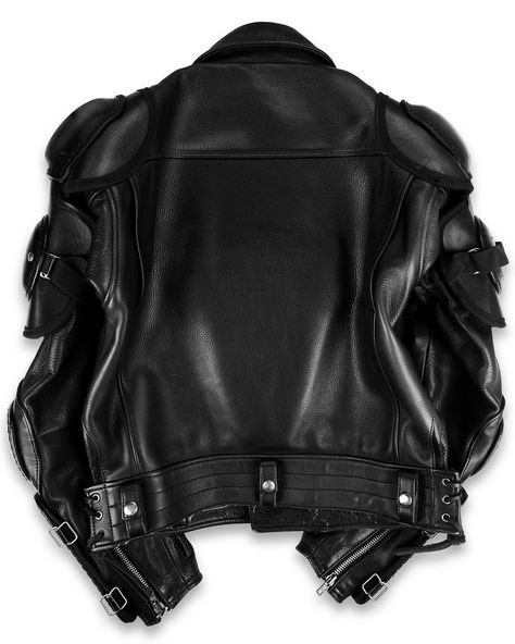 *FOR SALE* 00s Kadoya ‘Battle Suit’ Armoured Black Leather Biker Jacket Kadoya stands tall as the oldest leather jacket manufacturer in… | Instagram Designer Leather Jackets, Battle Suit, Black Leather Biker Jacket, Concept Clothing, Future Style, Guys Clothing Styles, In Construction, American Soldiers, Leather Biker Jacket