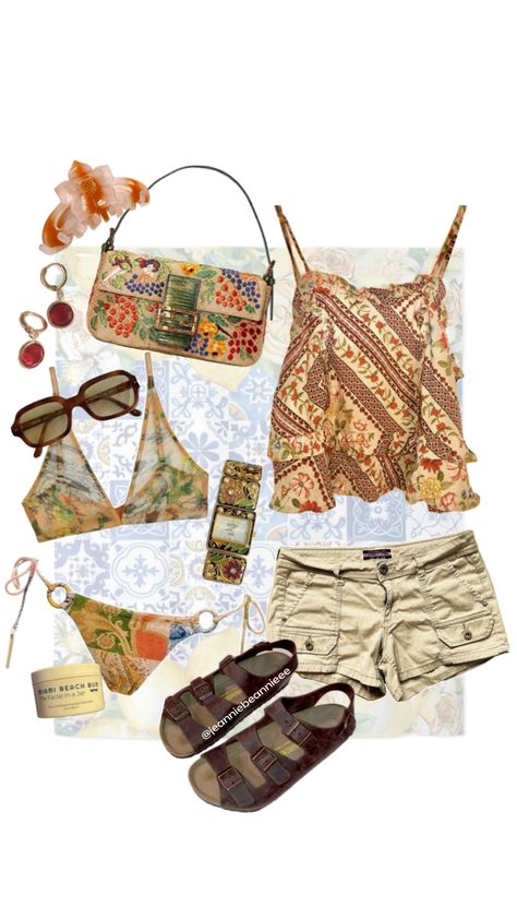 Tropical style, island fashion, tropical vacation wear, tropical resort outfits, island shirts, tropical prints, beach vacation clothes, tropical party outfit, tropical getaway style, holiday outfits, travel wardrobe, vacation essentials, stylish vacation clothes, vacation trends, beach holiday wardrobe, coastal chic, coastal living, coastal summer style, coastal accessories, coastal grandma fashion, seaside style, summer coastal outfits, seaside chic, beach day outfit, beach vacation essentials Greek Island Outfits, Italian Summer Fashion, Italian Resort, Italian Summer Style, Santorini Outfit, Island Outfits, Trip Fashion, Resort Outfits, Coast Outfit