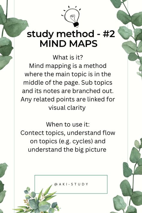 Mind Mapping For Studying, How To Make A Mind Map, How To Make Mind Maps For Studying, Academic Overachiever, Mind Map Ideas, Mind Maping, Similar Ideas, Counseling Techniques, Study Method