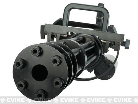 Classic Army Vulcan M134-A2 Gatling Airsoft Minigun (550 FPS / CO2 / 6 Barrel), Airsoft Guns, Airsoft Electric Rifles - Evike.com Airsoft Superstore Combat Arms, Army Usa, Tactical Gear Loadout, Sell My House, Save Electricity, Tactical Gear, Self Defense, Minecraft, Barrel