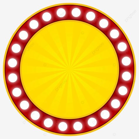 Round Banner, Drawing Methods, Birthday Card Background, Yellow Banner, Banner Png, Box Vector, Album Layout, Yellow Circle, Photo Album Layout