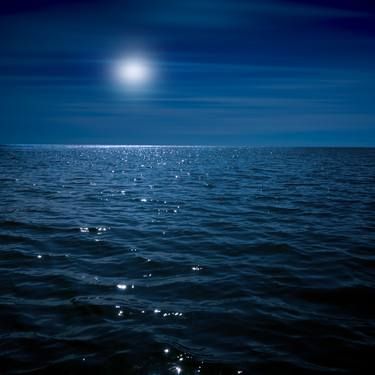 Marc Ward Artworks | Saatchi Art Water Horizon, Ocean Horizon, Ocean At Night, Seascape Photography, Trending Pins, Conceptual Art, Artwork For Sale, Original Fine Art, Color Photography