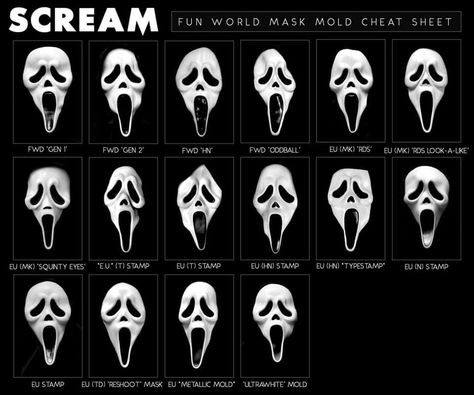 Ghostface Masks, Ghostface Costume, Ghost Face Mask, Scream Mask, Adopt Idea, Black Halloween Dress, Fun World, Ghost Face, Ghost Faces