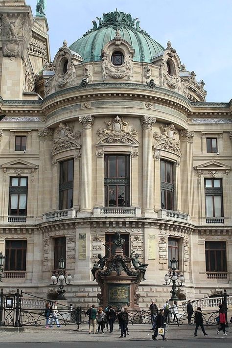 Rococo Building, Space Drawings, Classical Architecture, Architecture Exterior, Reference Images, Old Buildings, Rococo, Beautiful Architecture, Paris France