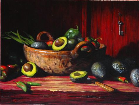 Mexican Still Life, Mexico Culture, Art Painting Gallery, Painting Gallery, Mexican Art, Still Life Painting, Food Art, Still Life, Art Inspo