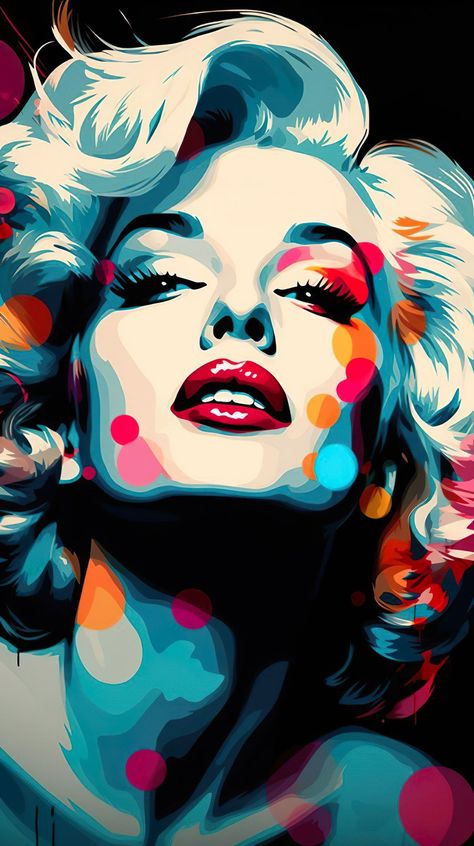 Marilyn Monroe Pop art Wallpaper Marilyn Monroe Fan Art, Marilyn Monroe Wall Art, Marilyn Monroe Wallpaper, Pop Art Marilyn, Images Pop Art, Marilyn Monroe Pop Art, Marilyn Monroe Painting, Marilyn Monroe Artwork, Marilyn Monroe Portrait