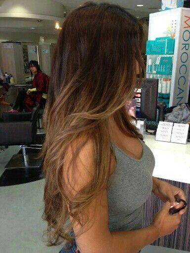 Dark brown hair caramel ombre Ombre Hair Color For Brunettes, Caramel Ombre Hair, Hair Caramel, Brown Ombre Hair Color, Caramel Ombre, Best Ombre Hair, Brown Ombre Hair, Caramel Hair, Brunette Color