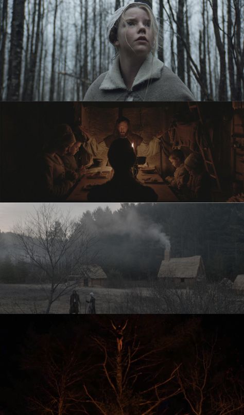 Witch (2016), d. Robert Eggers, d.p. Jarin Blaschke The Witch 2015, The Witch Movie, Film Composition, Cinematography Composition, Robert Eggers, Movie Color Palette, Beautiful Cinematography, Filmmaking Cinematography, Best Cinematography