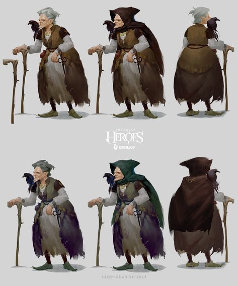 ArtStation - Weird old woman, Chen Guan Yu Old Hag Character Design, Elder Woman Character Design, Old Woman Illustration Character Design, Old Lady Concept Art, Old Woman Concept Art, Old Witch Illustration, Old Witch Character Design, Old Lady Character Design, Old Woman Illustration