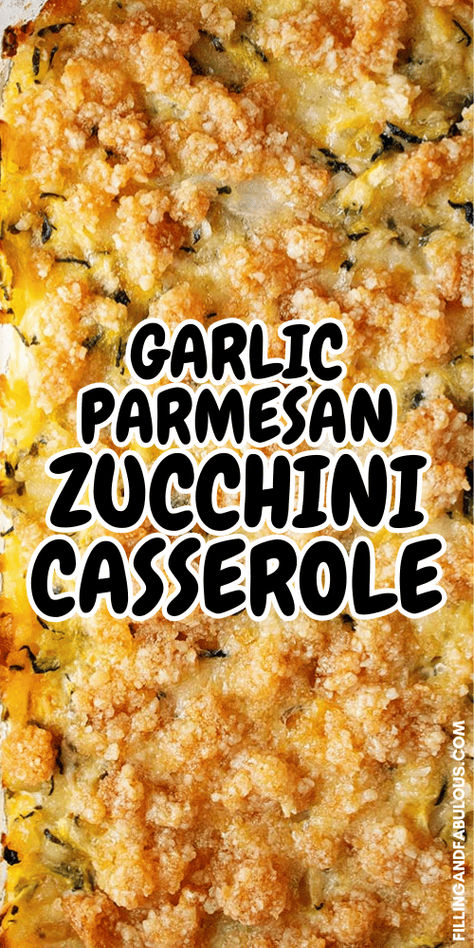 This Garlic Parmesan Zucchini Casserole is an unbelievably delicious way to savor zucchini! This zucchini recipe is buttery, cheesy, and oh-so-good. You won't be able to resist going back for seconds! Zucchini And Parmesan Cheese, Zucchini With Cream Cheese, Zucchini And Pumpkin Recipes, Zucchini Recipes Shredded, Cheesy Squash And Zucchini Recipes, Zucchini Parmigiana Recipe, Ideas For Zucchini Easy Recipes, Breakfast Ideas With Zucchini, Best Zucchini Casserole Recipes