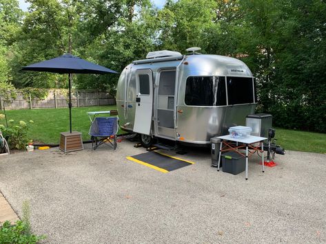 2018 16FT Bambi For Sale in Highland Park - Airstream Marketplace Airstream Bambi, Above Sink, Gas Detector, Airstream Remodel, Airstream Trailers For Sale, Overhead Storage, Airstream Trailers, Bathroom Windows, Highland Park