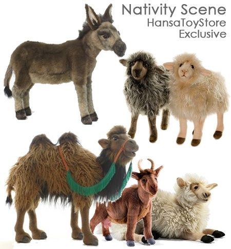 Nativity Scene Animals Set (Gift Size) Nativity Scene Animals, Nativity Animals, Diy Nativity, Barn Animals, Christmas Nativity Scene, Christmas Nativity, Nativity Scene, Nativity Set, Soft Sculpture