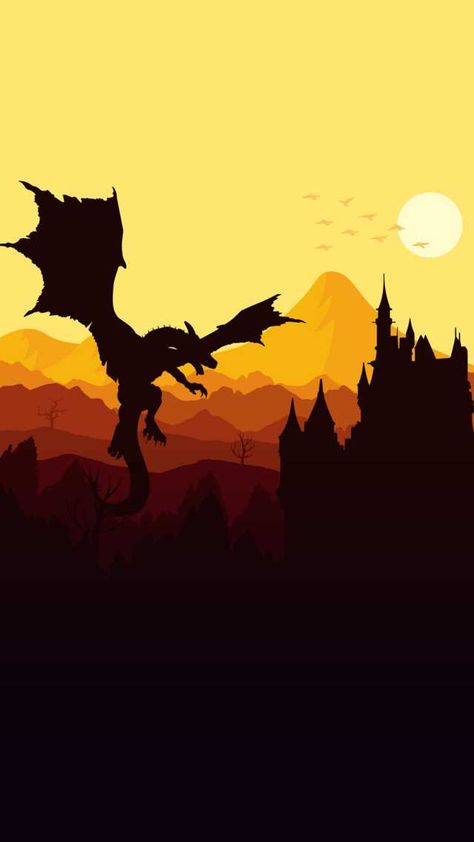 Imgur Post - Imgur Dragon Computer Wallpaper, Runescape Wallpaper, Skyrim Wallpaper, Disneysea Tokyo, Skyrim Art, Dragon Wallpaper Iphone, Dragon Silhouette, Gra O Tron, Game Of Thrones Art