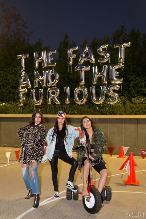 Kourtney Kardashian Throws Her Sons a Fast and the Furious Birthday Party -- Check Out the Sweet Pics! | PEOPLE.com Fast And Furious Party, Fast And Furious Birthday, Two Fast Two Furious, Jenner Kids, Fast And The Furious, Car Birthday Theme, Race Party, Kardashian Kids, Birthday Party Theme Decorations