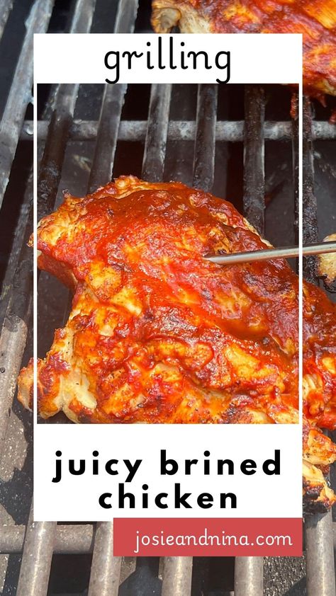 If you have always wanted to learn how to make the juiciest grilled boneless chicken breasts, then a quick brine is the method for you! Just 30 minutes is all it takes for always tender chicken breasts ready for the grill. A great way to prepare chicken for sandwiches, summer salads, pastas and more! Grilled Boneless Skinless Chicken Breast, Chicken For Sandwiches, Best Barbecue Chicken, Grilled Boneless Chicken Breast, Brine Chicken Breast, Brined Chicken, Chicken Breast Sandwich, Juicy Grilled Chicken, Grilled Chicken Breast Recipes