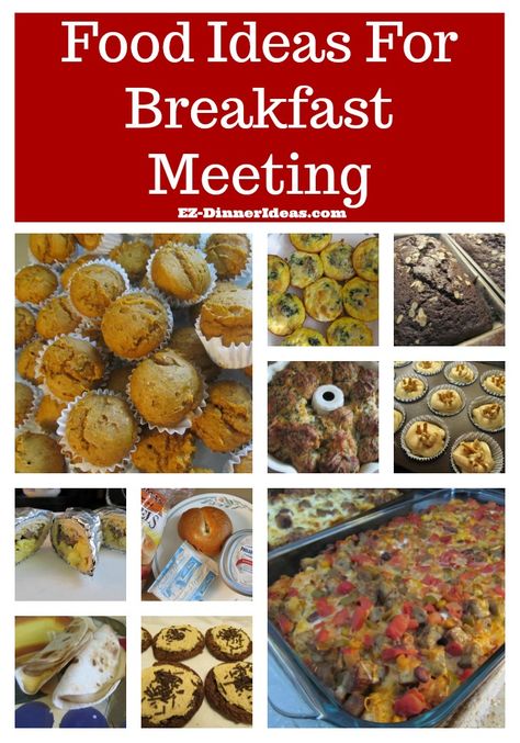 Meeting Breakfast Ideas Office, Breakfast Ideas For Meetings, Brunch Meeting Food Ideas, Business Meeting Food Ideas, Simple Continental Breakfast Ideas, Breakfast Ideas For Staff Meetings, Conference Breakfast Ideas, Best Meeting Snacks, Breakfast Ideas For 30 People