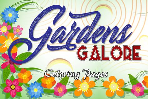 Gardens Galore Coloring Pages Vegetable Garden Planters, Patio Trellis, Homemade Home Decor, Tree Swing, Bird Tree, You Better Work, Cactus Garden, Garden Trellis, Garden Trees