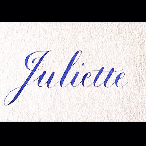 Juliette Juliette Tattoo Name, Juliette Tattoo, Juliette Name, Electric Idol, Bold Cursive Font, Birthday Calligraphy, Happy Birthday Calligraphy, Juliette Ferrars, Fancy Writing