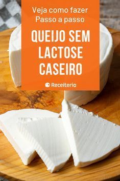 #receitas #queijo #semlactose Cheese Making Recipes, Diy Cheese, Frozen Banana Bites, Boiled Egg Diet Plan, Low Calorie Dessert, No Salt Recipes, Low Carb Paleo, Brazilian Food, Sem Lactose